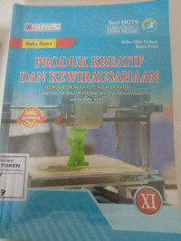 Image of Produk Kreatif Dan Kewirausahaan