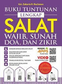 Image of Buku tuntunan lengkap Salat Wajib, Sunah,Doa,dan Zikir