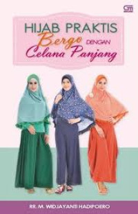 Image of Hijab praktis bergo dengan celana panjang