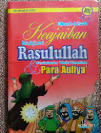 Image of Kisah-kisah keajaiban mukjizat Rasulullah dan para auliya'