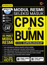Image of MODUL RESMI SELEKSI MASUK CPNS & BUMN