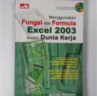 Image of Menggunakan Fungsi Dan Formula Excel 2003 Dalam Dunia Kerja